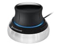 3DConnexion SpaceMouse Compact Kablet 3D-mus Svart Sølv 