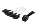 Startech 1m Internal Mini SAS to SATA Cable 1m 36 nastan 4x Mini SAS (SFF-8643) Pistoke 7 pin Serial ATA Pistoke