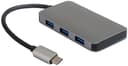 Prokord Travleport USB-C To 3XUSB+HDMI USB-C Hann HDMI USB USB-C Hunn Sølv