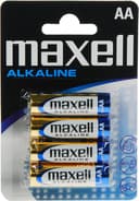 Maxell Alkaline Battery 4pcs AA LR06 
