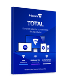 F-Secure Total Security & VPN 1-Year 3-Devices Box 