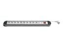 Microconnect Flerkoplingslist 10st Strøm