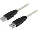 Deltaco USB-Kabel 2m 4-pins USB type A Hann 4-pins USB type A Hann