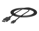 Startech 6ft USB C to DisplayPort Adapter Cable 1.8m 24-pins USB-C Hann 20-pins DisplayPort Hann