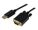 Startech 6ft DisplayPort to VGA Adapter Cable DP to VGA 1.83m DisplayPort Male VGA Male