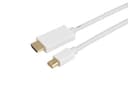 Prokord HDMI cable 3m DisplayPort Mini Male HDMI Male