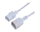 Prokord Strømforlengelseskabel 3m Strøm IEC 60320 C14 Strøm IEC 60320 C13