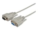 Prokord Serial extension cable 3m 9-pens D-Sub (DB-9) Male 9-pens D-Sub (DB-9) Female