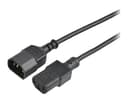 Prokord Forlængerkabel til strøm 1.8m Strøm IEC 60320 C14 Strøm IEC 60320 C13