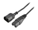 Prokord Strømkabel 2.5m Strøm IEC 60320 C14 Strøm IEC 60320 C15
