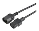 Prokord Forlængerkabel til strøm 3m Strøm IEC 60320 C14 Strøm IEC 60320 C13