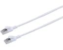 Prokord Network slim LSZH cable RJ-45 RJ-45 CAT 6a 0.3m Wit