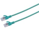 Prokord Tp-cable U/ftp Cat.6a Slim Lszh Rj45 1.5M Green RJ-45 RJ-45 CAT 6a 1.5m Grønn