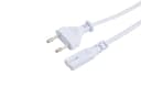 cable-power-2-pin---straight-1m-white