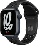Apple Watch Nike Series 7 GPS, 41 mm Midnight Aluminium Case med Anthracite/Black Nike Sport Band 
