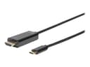 Microconnect - Adapterkabel 3m HDMI Hane USB-C Hane 