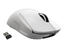Logitech PRO X SUPERLIGHT Wireless Gaming Mouse Trådløs 25,400dpi Mus Hvit 