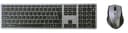 Voxicon 280 Slim Metal Wireless Nordisk Tastatur- og mussett 