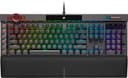 Corsair K100 RGB Optical-Mechanical Keyboard Kabelansluten Nordisk Svart 