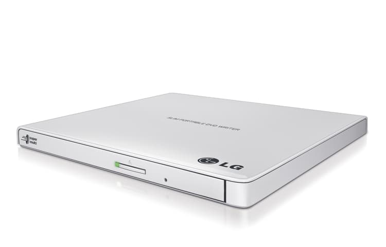 LG Slim External Base DVD-W 9.5mm White Retail