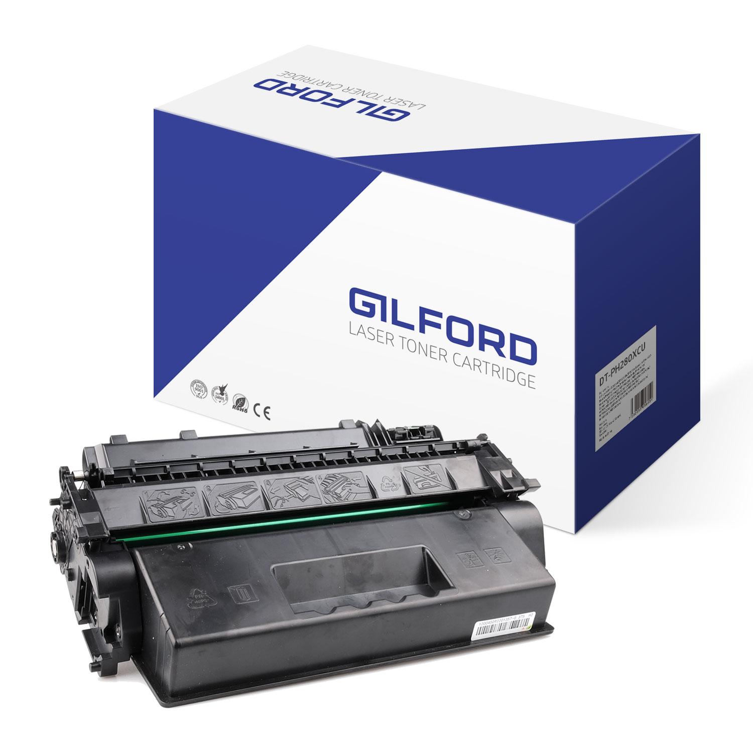 Gilford Toner Svart 80X 6.9K - Pro M401/M425 - Cf280x