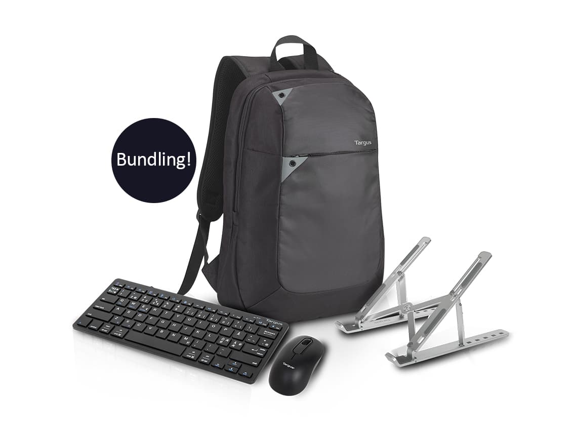 Targus Targus Bluetooth Work Anywhere Essentials Kit (Backpack, Keyboard, Mouse, Laptop Stand)