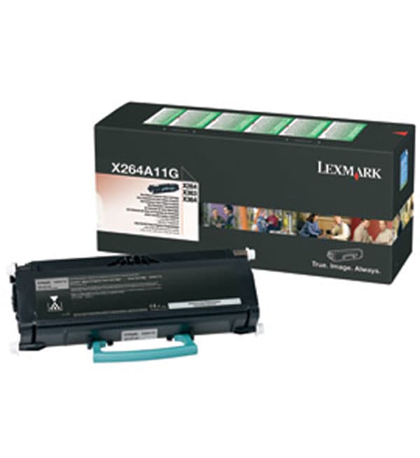 Lexmark Toner Svart 3.5k - X264/363/364 Return