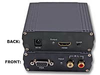 Microconnect Adapter RCA x 2, VGA HDMI Hona