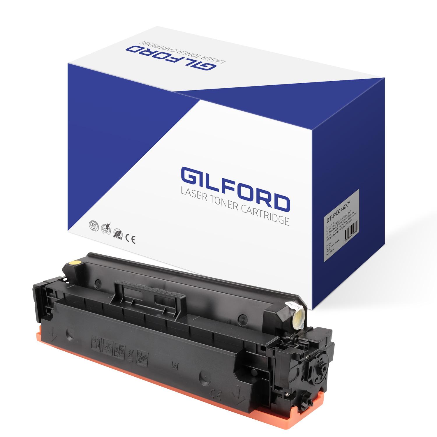 Gilford Toner Gul 046H 5K - Mf732 Alternativ till: 1251C002