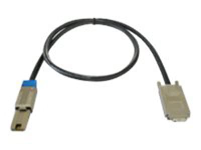 Microconnect extern SAS-kabel 1m 26-pin 4x skärmad Mini MultiLane SAS (SFF-8088) Hane 4 x InfiniBand (SFF-8470) Hane