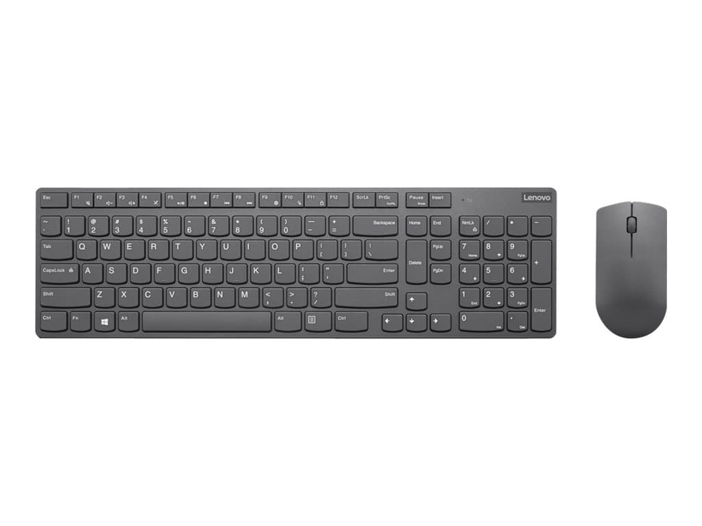 Lenovo Professional Ultraslim Keyboard Mouse Combo Nordic