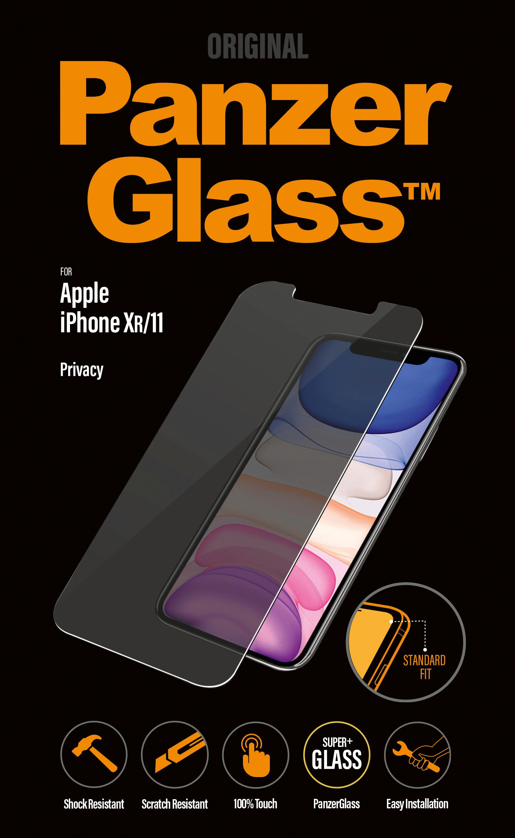 Panzerglass Privacy iPhone 11, iPhone Xr