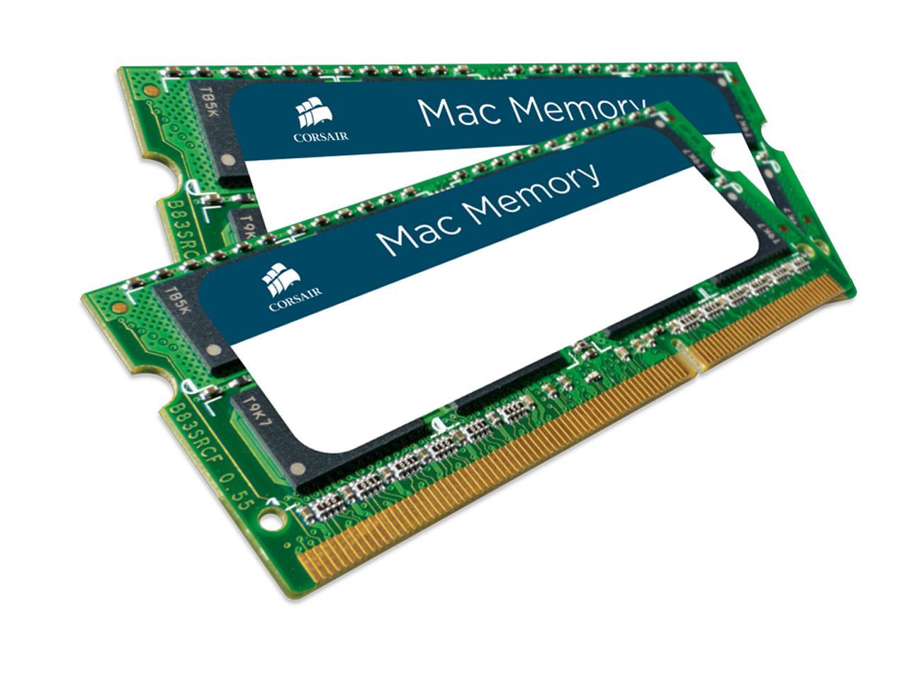 Corsair Mac Memory 8GB 1,333MHz DDR3 SDRAM SO DIMM 204-pin