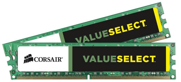 Corsair Value Select 8GB 1,600MHz DDR3 SDRAM DIMM 240-nastainen