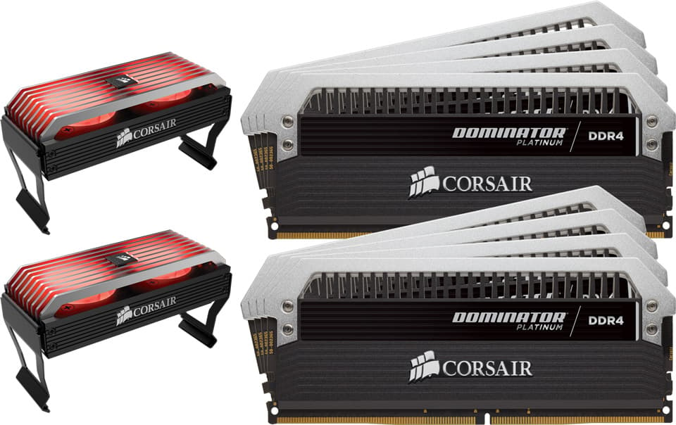 Corsair Dominator Platinum 128GB 3,200MHz DDR4 SDRAM DIMM 288-pin