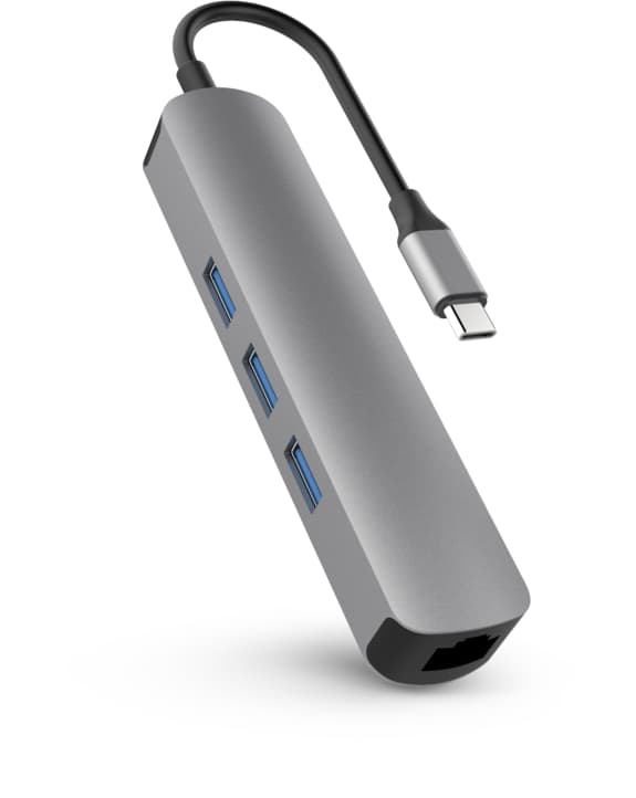 Hyper HyperDrive 6-in-1 - Space Grey USB-C Minidock