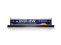 Verbatim 10 x DVD+RW 4.7GB