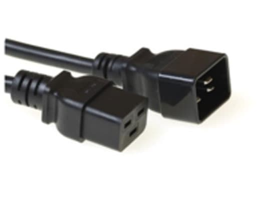 Microconnect Sähköjatkojohto 5m Power IEC 60320 C19 Power IEC 60320 C20