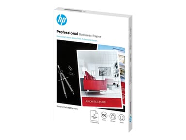 HP Papper Professional Glossy A4 200g Laserjet 150 Ark 