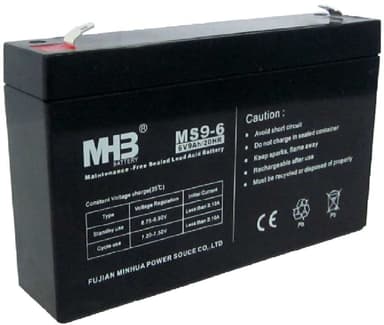 Powerwalker Replacement Battery MHB MS9-6 6V/9Ah 