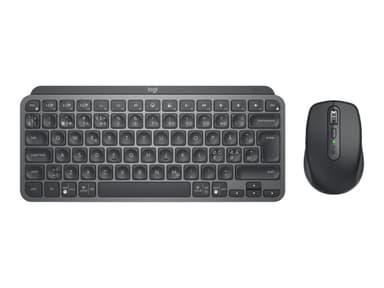 Logitech MX Keys mini combo for business Logi Bolt Nordisk Tastatur og mus-sæt