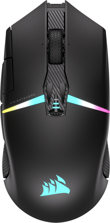 Corsair Nightsabre Wireless RGB Gaming Mouse Langallinen Langaton 26000dpi Hiiri