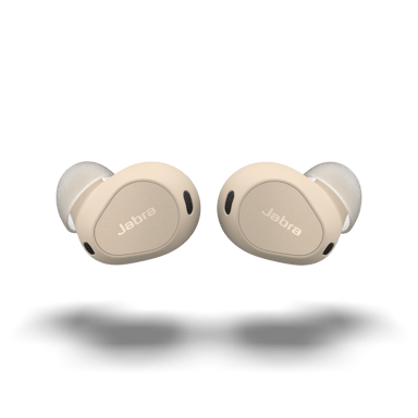 Jabra Elite 10 - Cream Werkelijk draadloze koptelefoon Stereo Beige