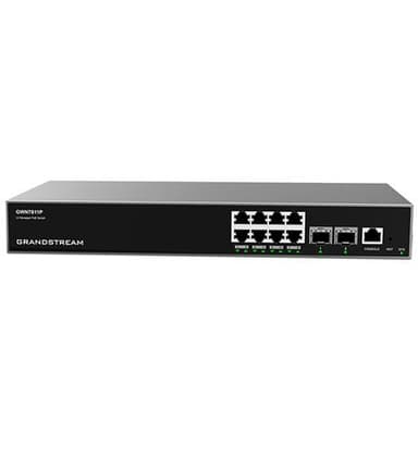 Grandstream Gwn7811p 8Xge 2Xsfp Layer-3 Managed Switch POE 