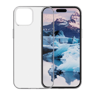 dbramante1928 Greenland, valmistettu 100% kierrätettystä muovista iPhone 15 Läpinäkyvä
