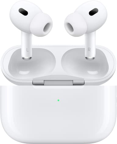 Apple AirPods Pro (andra generationen) med MagSafe-etui (USB-C) True wireless-hörlurar Stereo Vit