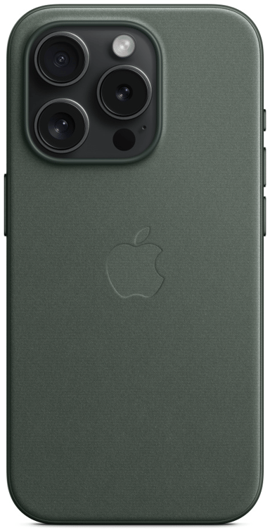 Apple Finewoven Case With Magsafe iPhone 15 Pro Ikivihreä