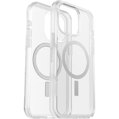 Otterbox Symmetry Clear Magsafe iPhone 15 Pro Max Läpinäkyvä