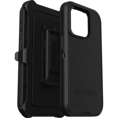 Otterbox Defender iPhone 15 Pro Musta