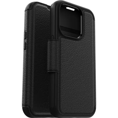 Otterbox Strada Magsafe Iphone 15 Pro Shadow Black iPhone 15 Pro Varjon musta